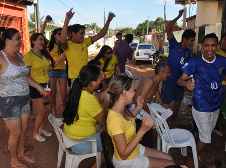 Banner BrasilColombiaTorcida