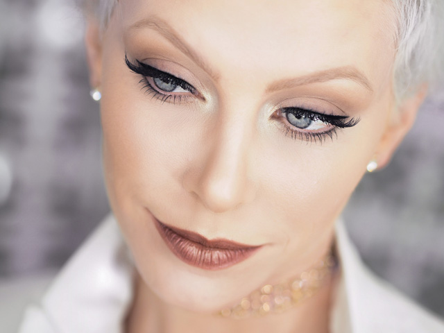 Foto make para reveillon