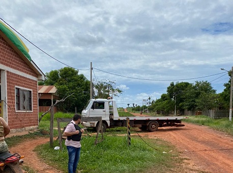 11-11-2020 Forças-de-Segurança-recuperam-caminhão-roubado-em-território-Boliviano