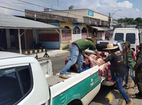 12-01-21 idaf-e-policia-ambiental-apreendem-meia-tonelada-de-carne-bovina