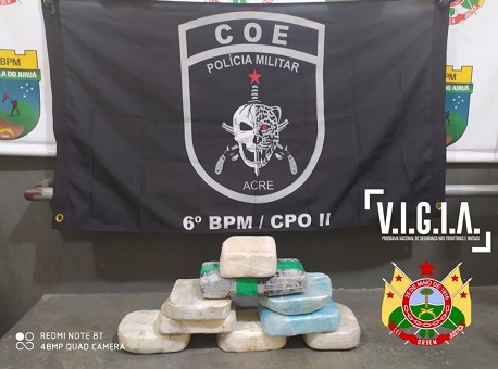 25-02-21-9 Kg de drogas são apreendidos em CZS