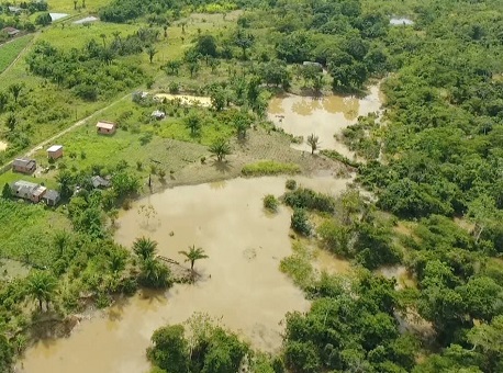 26-02-21-Cheias do Rio Acre afetam zona rural