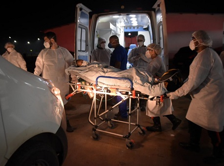 20-01-21-Pacientes são transferidos para Manaus