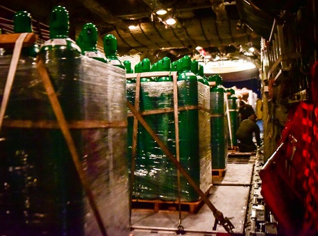 26-03-21-Cilindros chegam ao estado do Acre