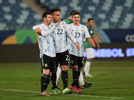 29-06-21-Argentina vence Bolívia