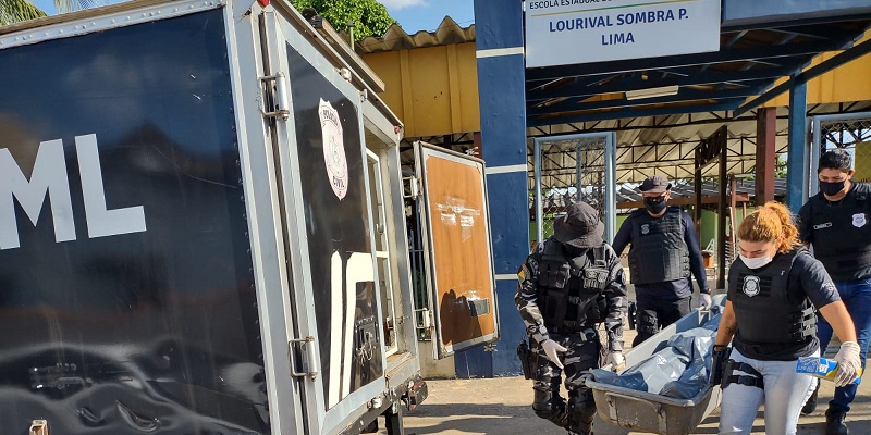 Homem é morto ao tentar assaltar escola no bairro Tangará