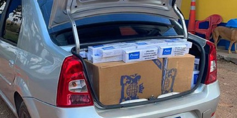 PRF apreende 19.500 maços de cigarros em Rio Branco
