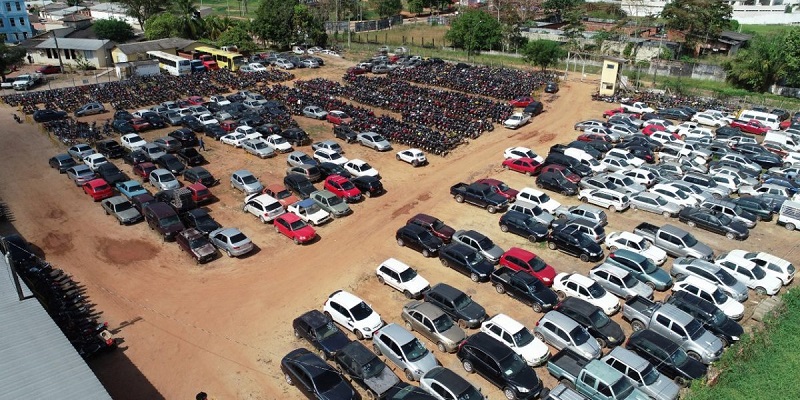 No Acre, Detran realiza leilão on-line de 358 veículos