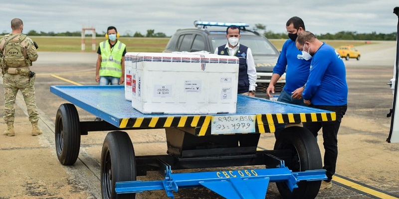 Acre vai receber mais 11 mil doses de vacinas contra a covid-19