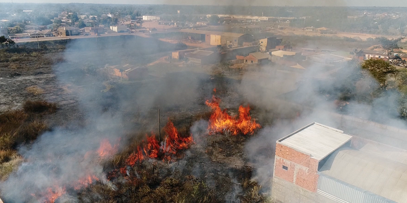 Rio Branco registrou cerca de 1.800 queimadas urbanas em 2021