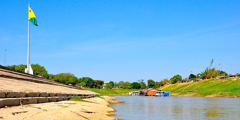 Rio Acre registra 1,48 metros e se aproxima da marca histórica de 2016