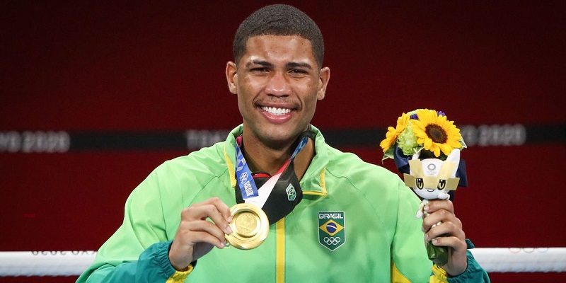 Peso-médio Hebert Conceição nocauteia ucraniano e é ouro em Tóquio