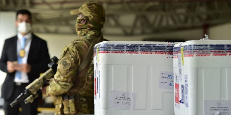 Acre recebe mais 47 mil doses de vacinas contra a covid-19 nesta segunda