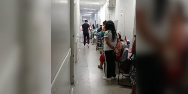 Pronto Socorro tem superlotação e obras acontecendo ao lado de pacientes