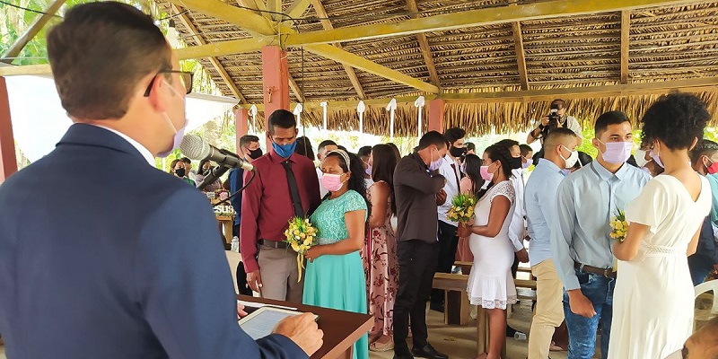 Primeiro Casamento Coletivo é realizado na comunidade do Croa
