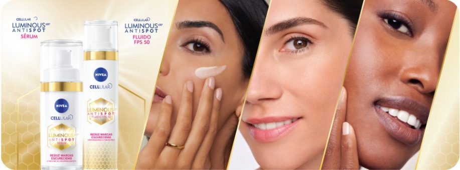 NIVEA apresenta a linha Cellular LUMINOUS630® ANTISPOT