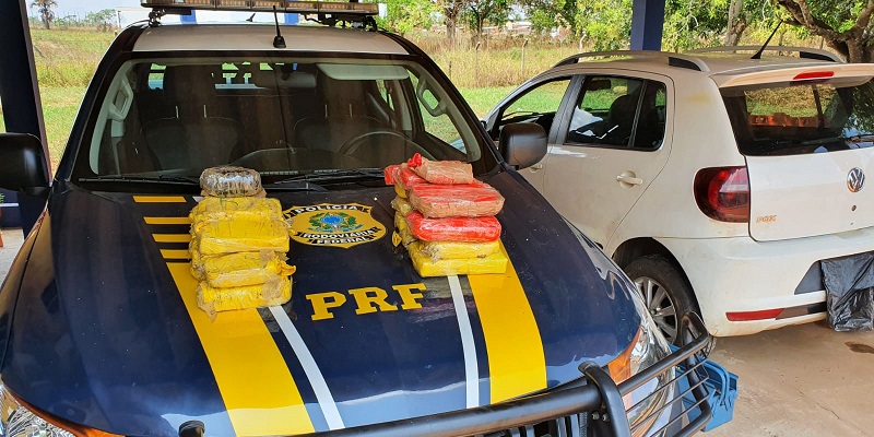 PRF apreende mais de 17 kg de pasta base de cocaína em Rio Branco