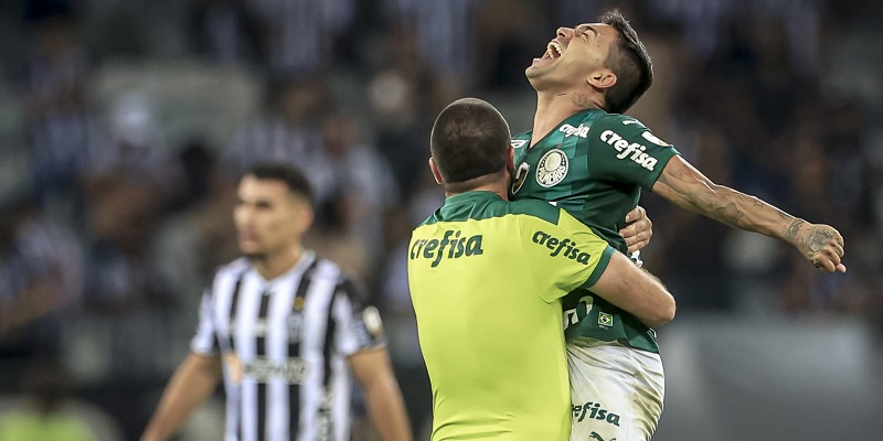 Com gol de Dudu, Palmeiras está na final da Libertadores