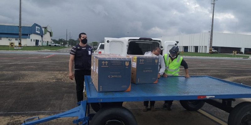 Acre recebe mais de 22 mil doses de Pfizer nesta terça-feira