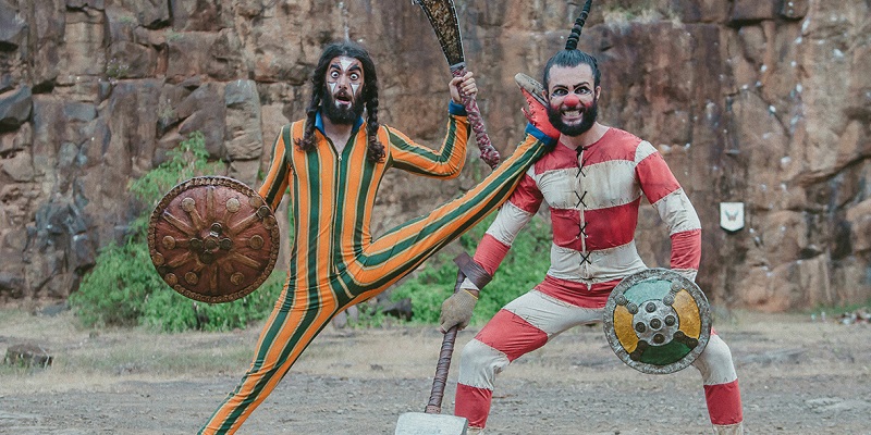 Palhaços brincam com cultura Nórdica em festival de teatro nesta terça-feira