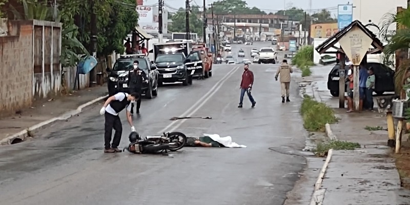 Motociclista morre após acidente de trânsito no Preventório nesta terça-feira