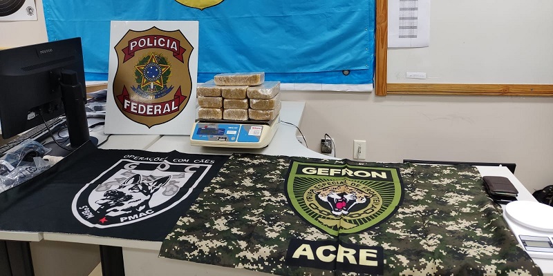 Homem é preso com mais de 10kg de cocaína em Epitaciolândia