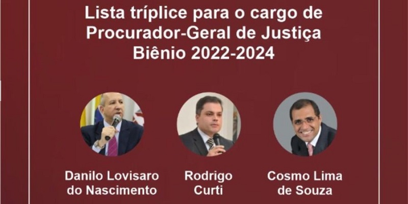 MPAC define lista tríplice para o cargo de procurador-geral de Justiça