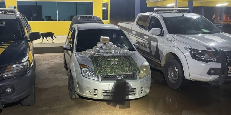 Homem é preso com 20 kg de cocaína na BR-317, no Acre