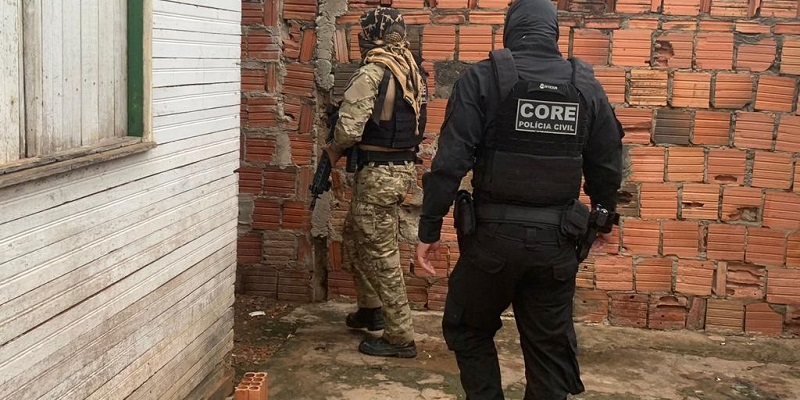 Em operação, Polícia Civil prende 43 pessoas e apreende nove menores