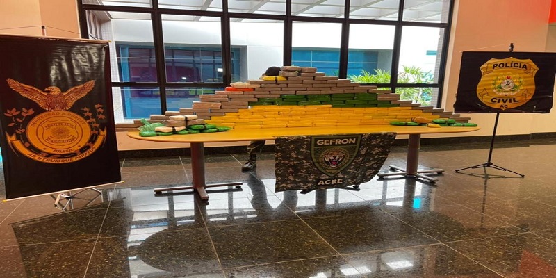 Paciente é detido com 150 kg de entorpecentes em carro da Prefeitura de Brasiléia