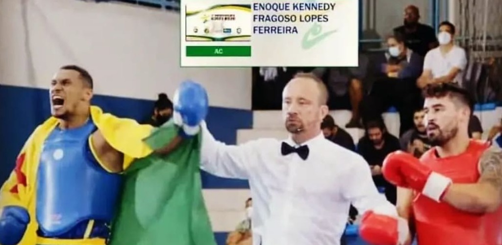 É Campeão! Kennedy Fragoso conquista o Campeonato Brasileiro de Kungfu Wushu