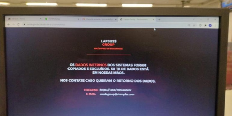 Site do Ministério da Saúde é alvo de ataque hacker