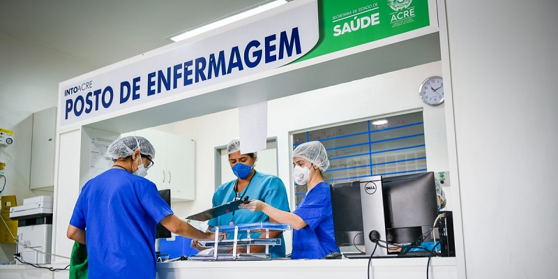 Into é o único lugar em Rio Branco que realiza testes para covid-19 nesta sexta-feira