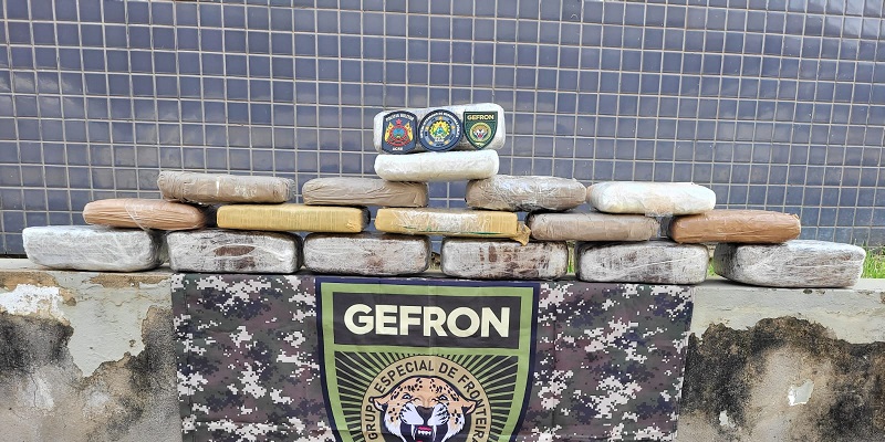 Casal é preso com 15 kg de drogas na Av. Ceará nesta sexta-feira