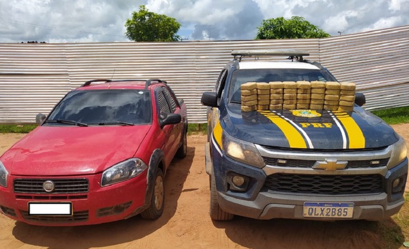 Acre: homem é preso com 40 kg de cloridrato de cocaína na BR-317