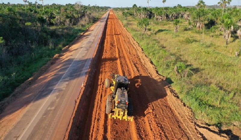 BR-364 é liberada temporariamente na madrugada desta segunda-feira