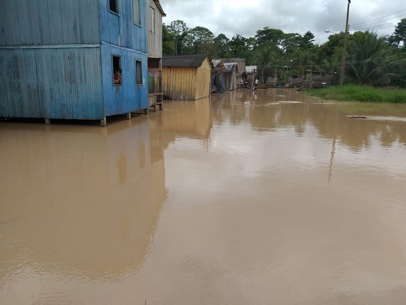 Por causa do nível dos rios, Jordão decreta situação de emergência