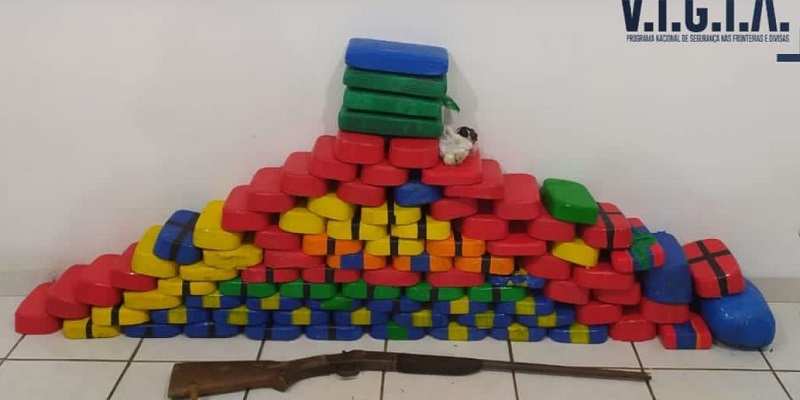 Polícia Militar apreende mais de 106 kg de drogas em ações no Vale do Juruá