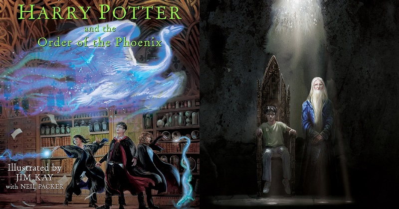 Harry Potter e a Ordem da Fênix: primeiras imagens da edição ilustrada