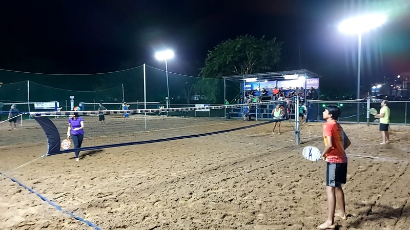 Novo espaço: AABB Rio Branco inaugura Arena Beach Tennis