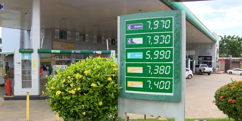 Rio Branco tem litro da gasolina custando R$ 7,97 nesta sexta-feira