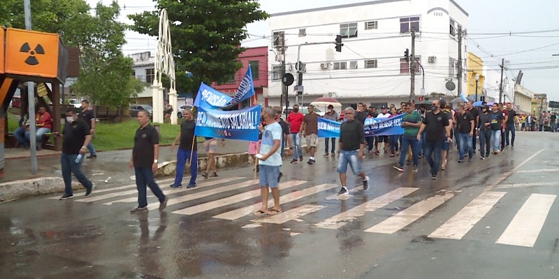 Servidores da segurança pública realizaram manifestação em Rio Branco