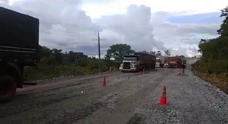 Dnit conclui obras de alteamento e BR-364 é liberada nesta quarta-feira
