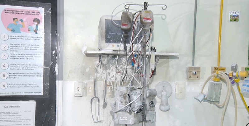 Princípio de incêndio é registrado no Hospital da Criança em Rio Branco