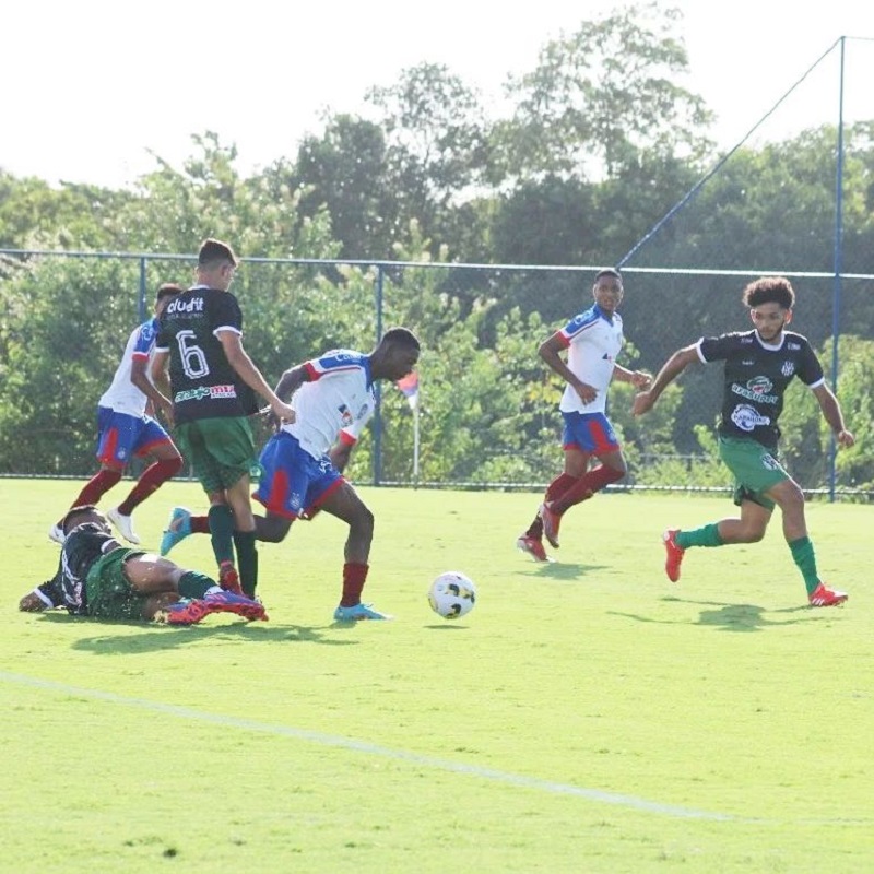 Andirá é goleado pelo Bahia e está fora da Copa do Brasil Sub-17