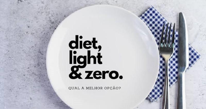 Qual a diferença do diet, light e zero?