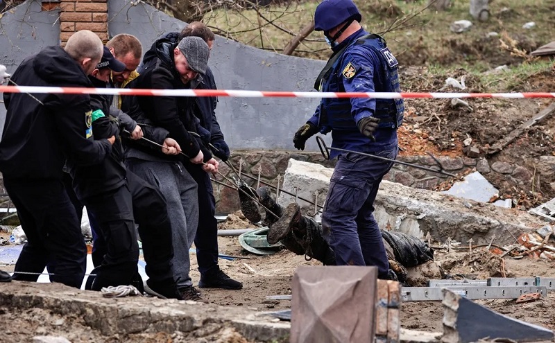 Mais de 1.200 mortos são encontrados em região da Ucrania