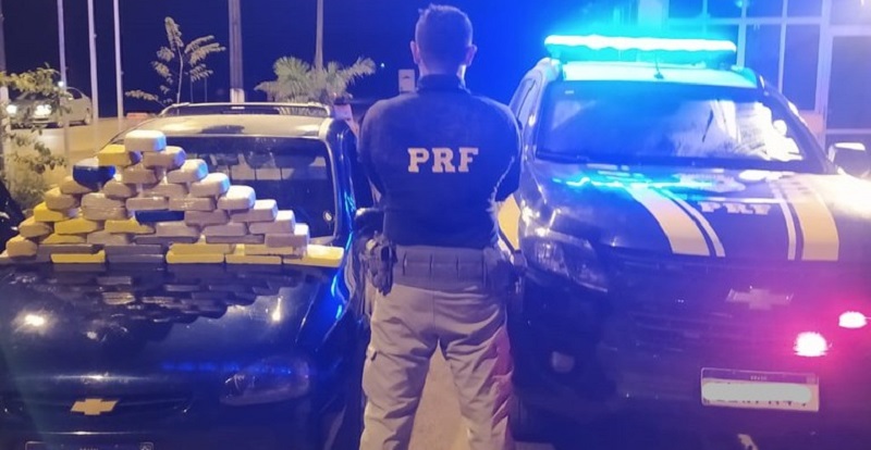 Em Rio Branco, homem é preso com mais de 43 kg de cocaína na BR-364