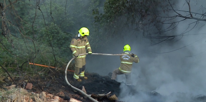 Incêndio supostamente criminoso é registrado no bairro Dom Giocondo
