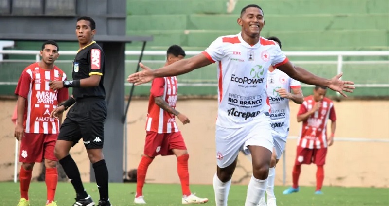 Rio Branco goleia Náutico-RR e encaminha classificação para 2ª fase da Série D